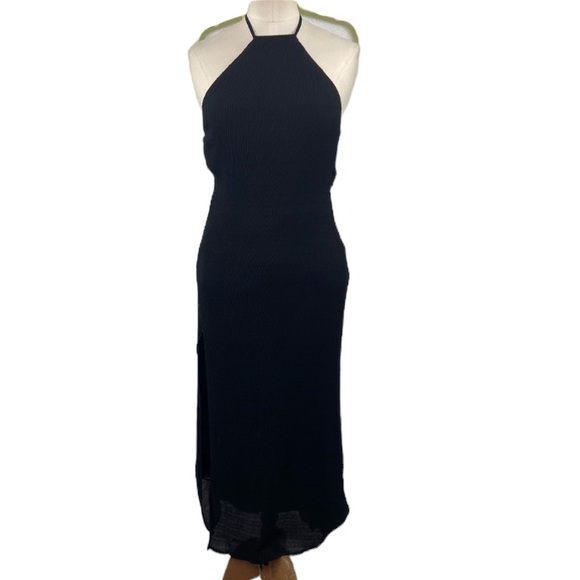 Camila Coelho NWT Ivone Midi Dress in Black XS - Picture 3 of 15